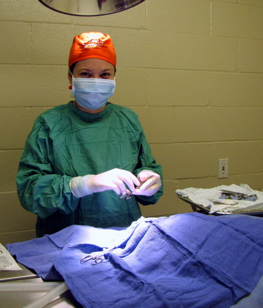 Dr. In surgery